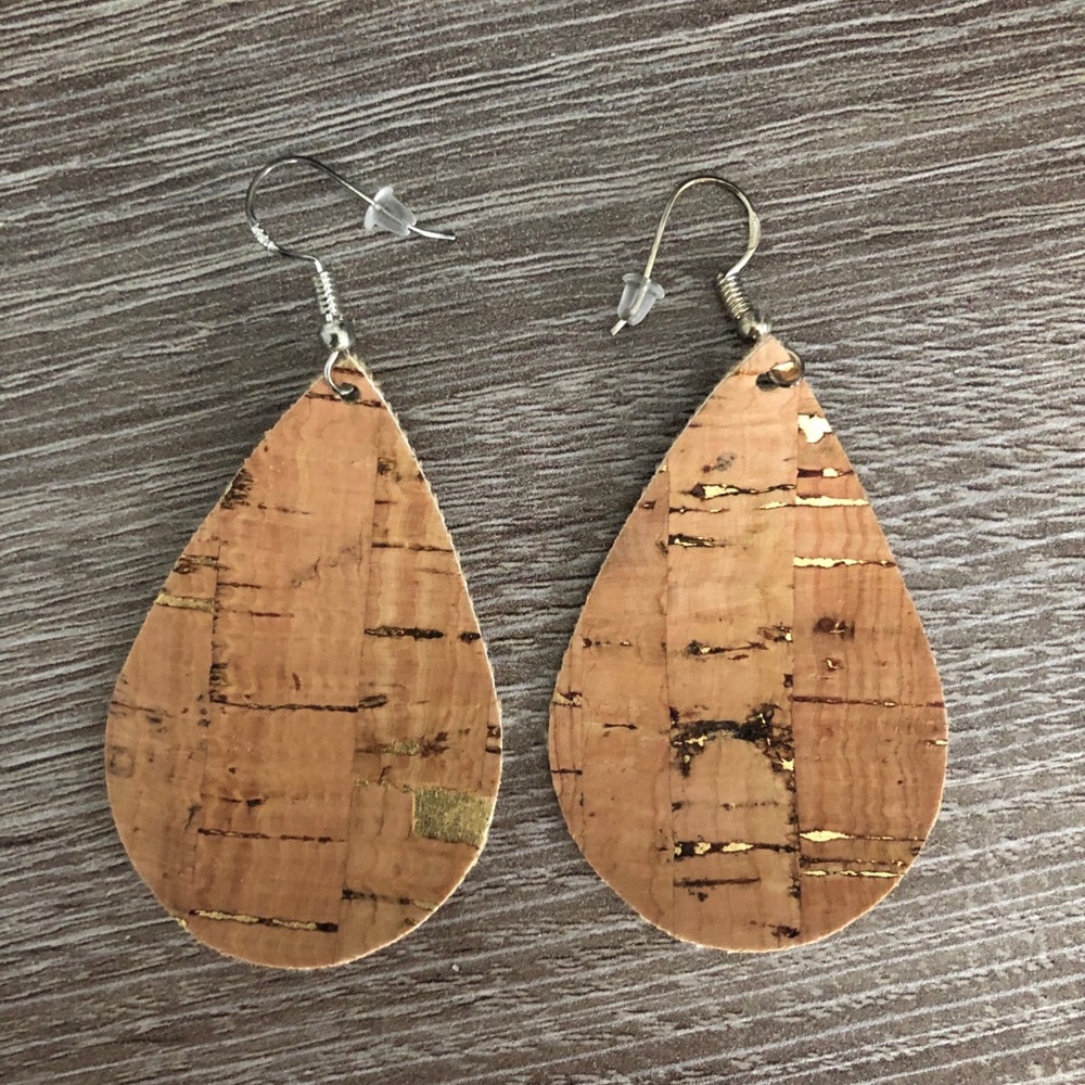 Cork earrings